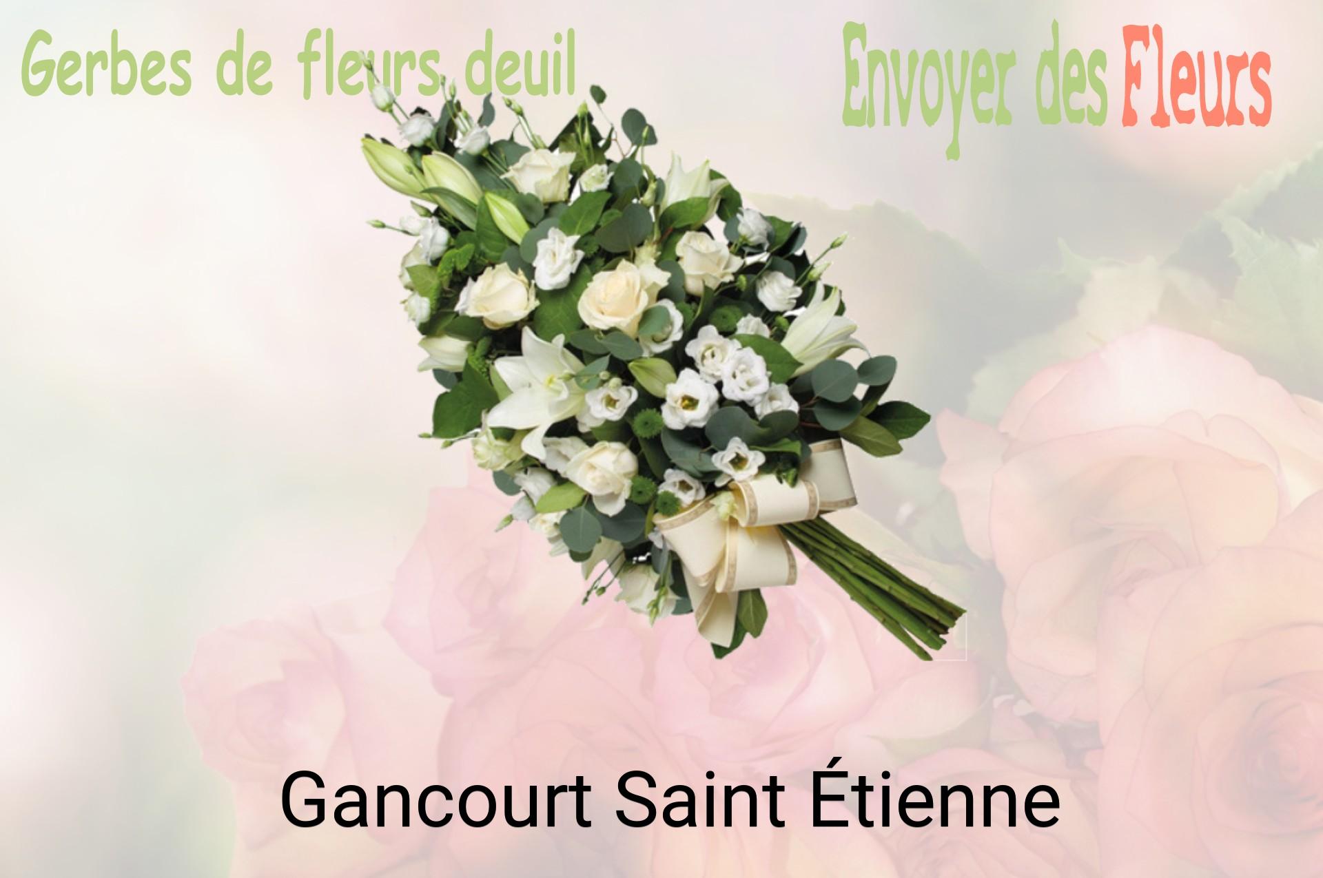 Gerbe de fleurs de deuil livrée à Gancourt-Saint-Étienne